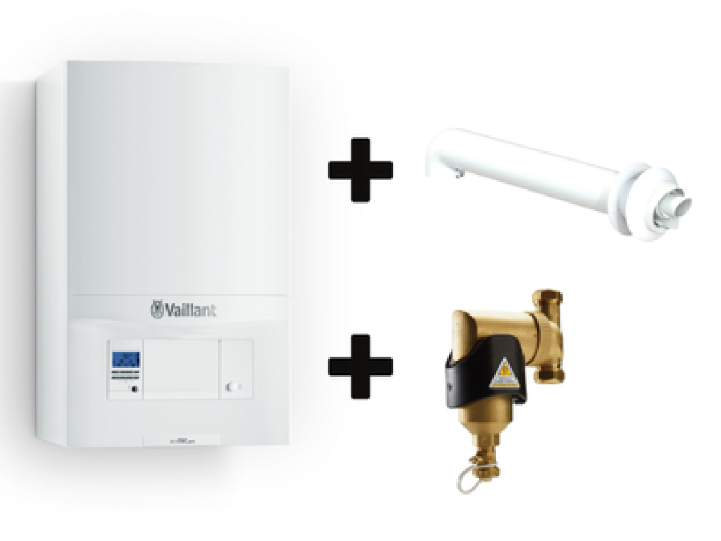 EcoTEC Pro  And  Horiz Flue  And  Filter