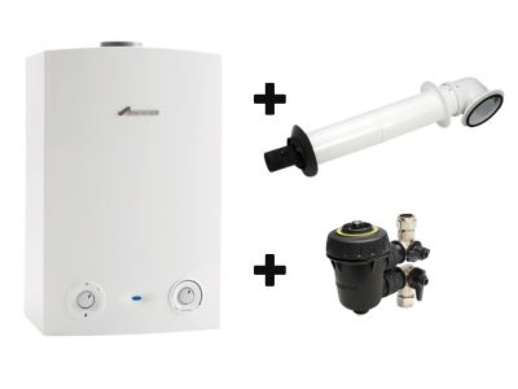 Horizontal Flue  And  Mini Filter