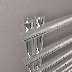 Marlow E-Style 1150 x 500mm Towel Rail - Chrome