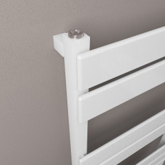 Deddington 1200 x 600mm Rail - Gloss White