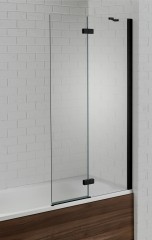 V6AQ6003R-BLKHinged Bath Screen Black