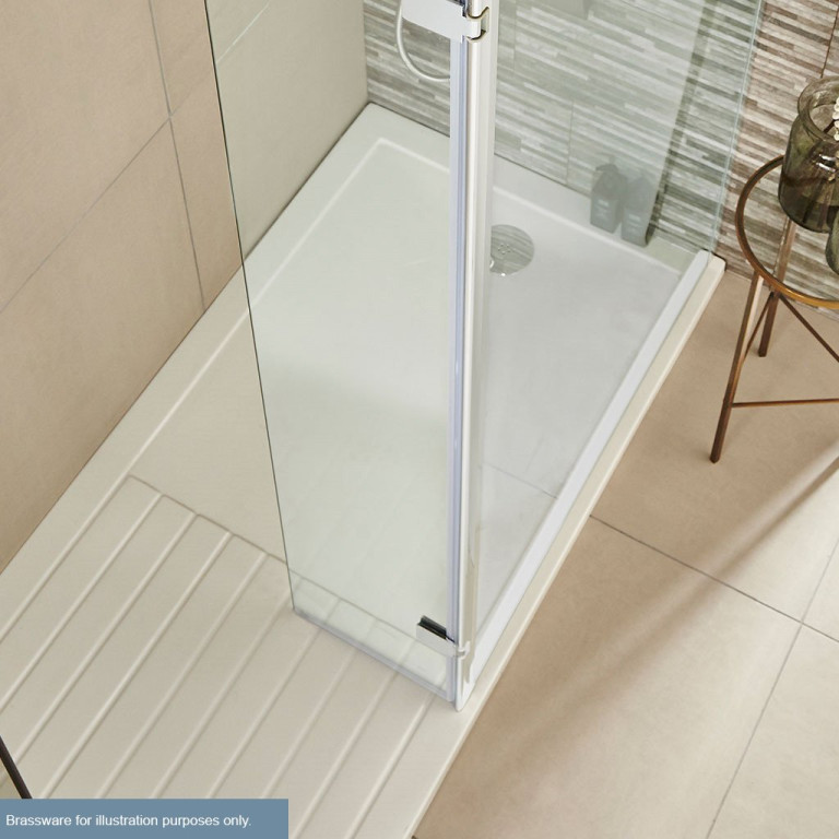 Vantage 40mm Walk In Tray 1600 x 800mm