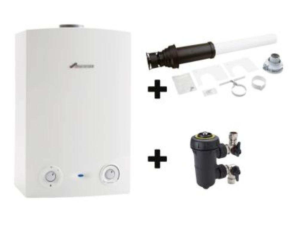 Vertical Flue  And  Filter