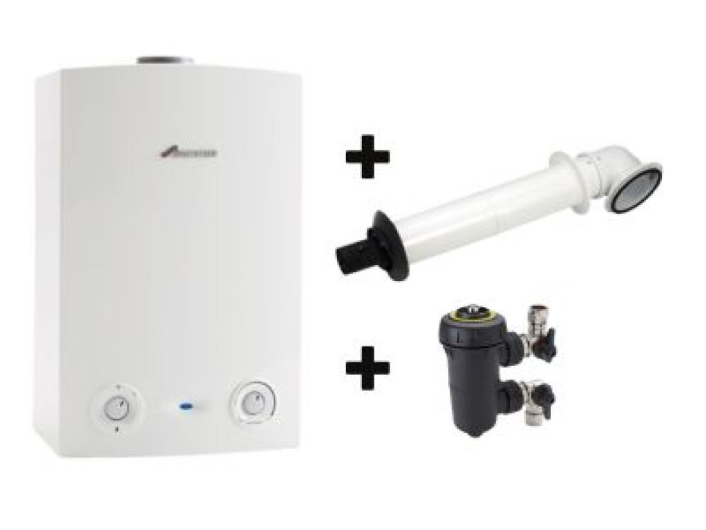 Horizontal Flue  And  Filter
