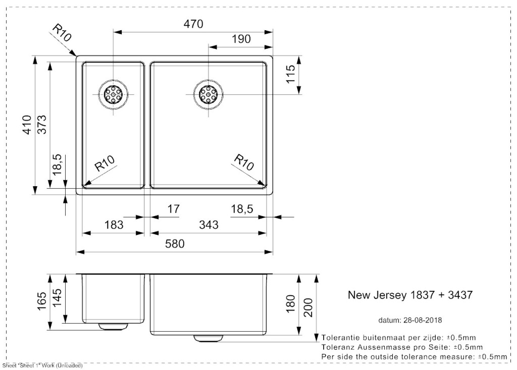 New Jersey 18x37   34 37 LD